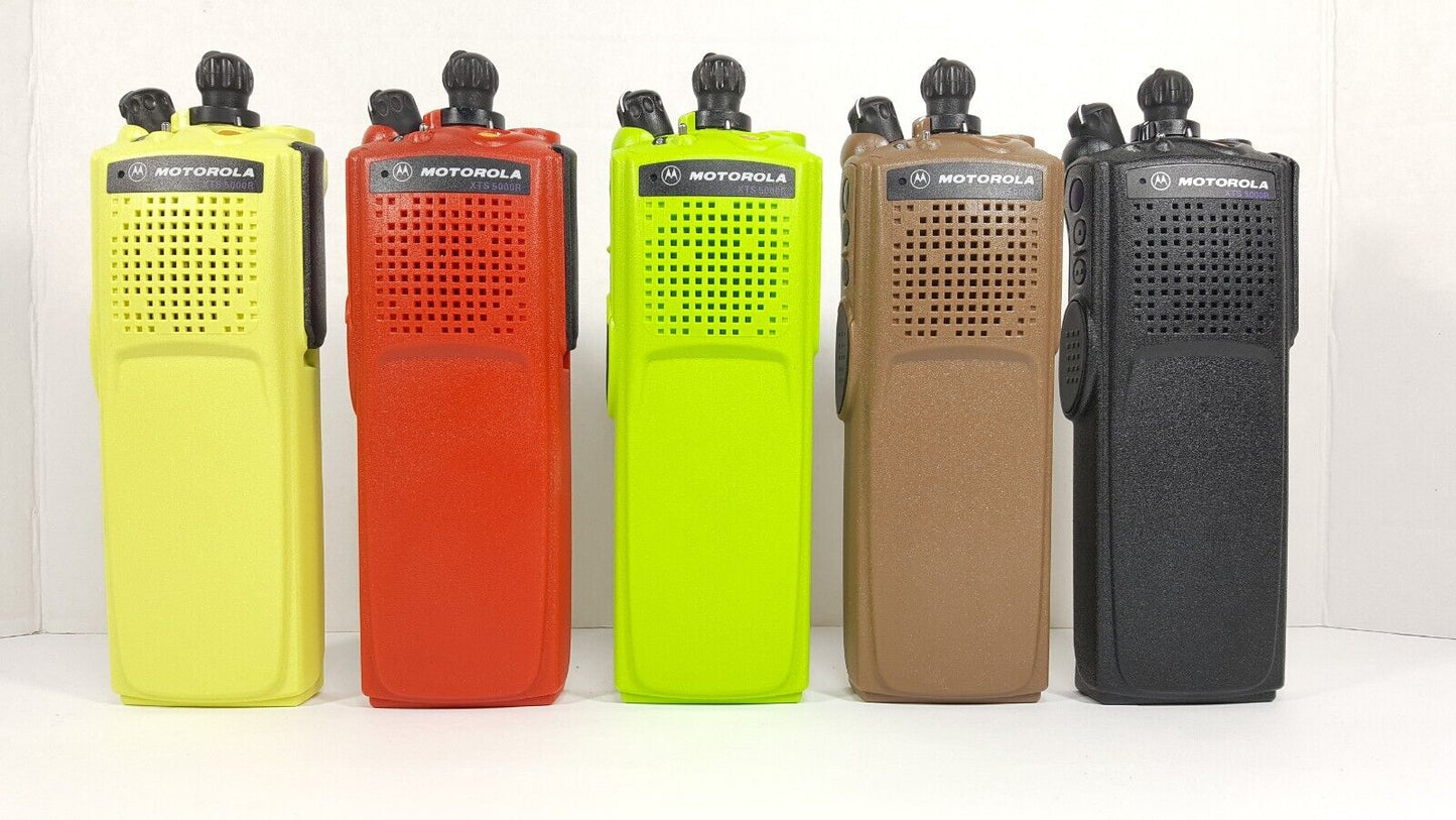 Motorola XTS 5000 VHF 136-174 MHz P25 Radio SMARTzone SMARTnet ADP H18KEC9PW5AN