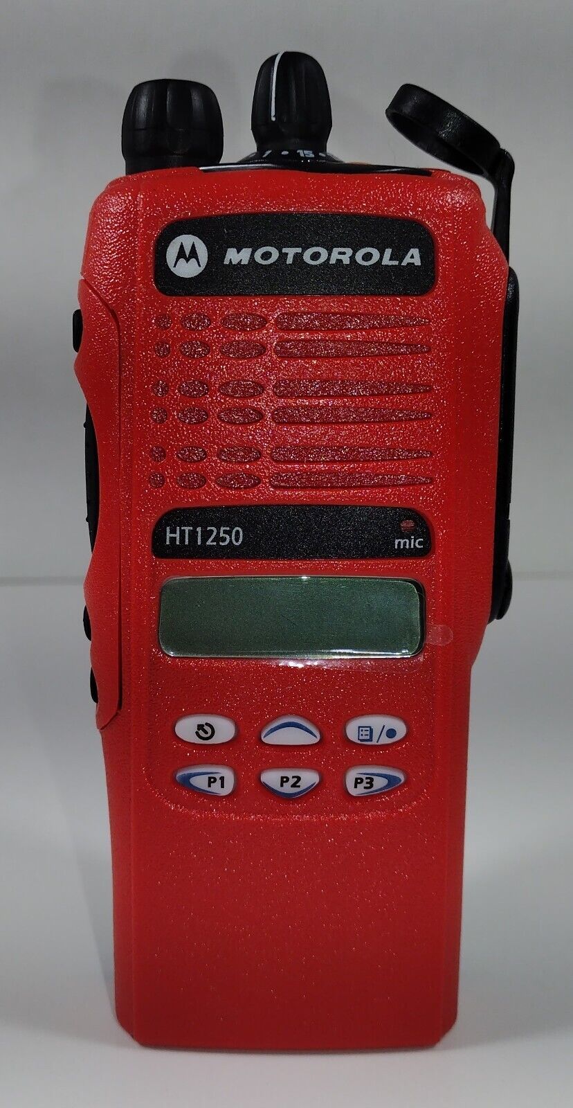 MOTOROLA HT1250 UHF 403-470 MHz Police Fire EMS Two-Way Radio AAH25RDF9AA5AN