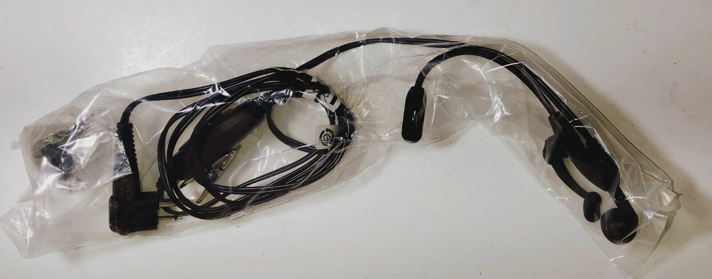 MOTOROLA OEM Earset Boom Microphone InLine PTT Push-to-Talk PMMN4001A earpiece