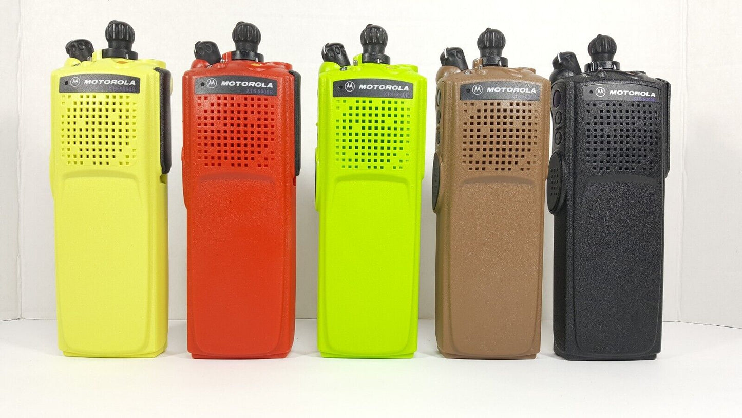 Motorola XTS 5000 UHF 403-470 MHz P25 Radio SMARTzone SMARTnet ADP H18QDC9PW5AN