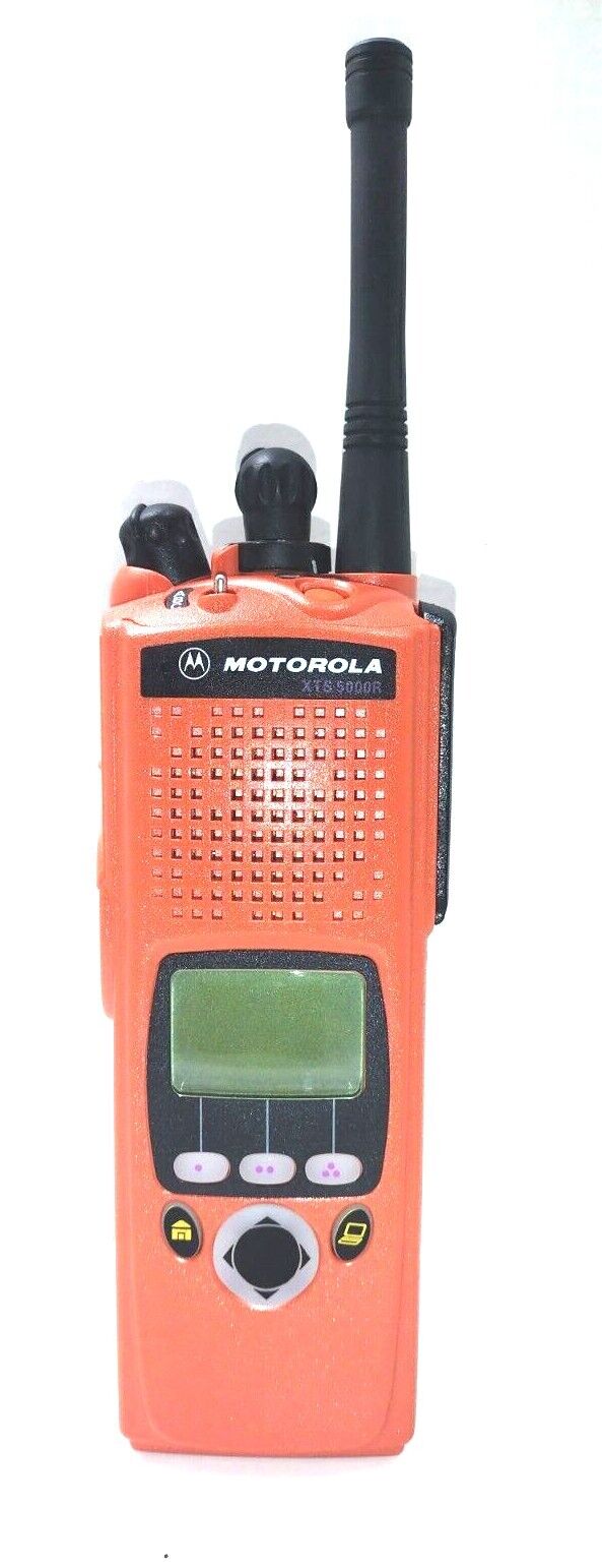 MOTOROLA XTS5000 UHF 380-470mhz P25 TWO WAY DIGITAL RADIO H18QDF9PW6AN W/AES-256