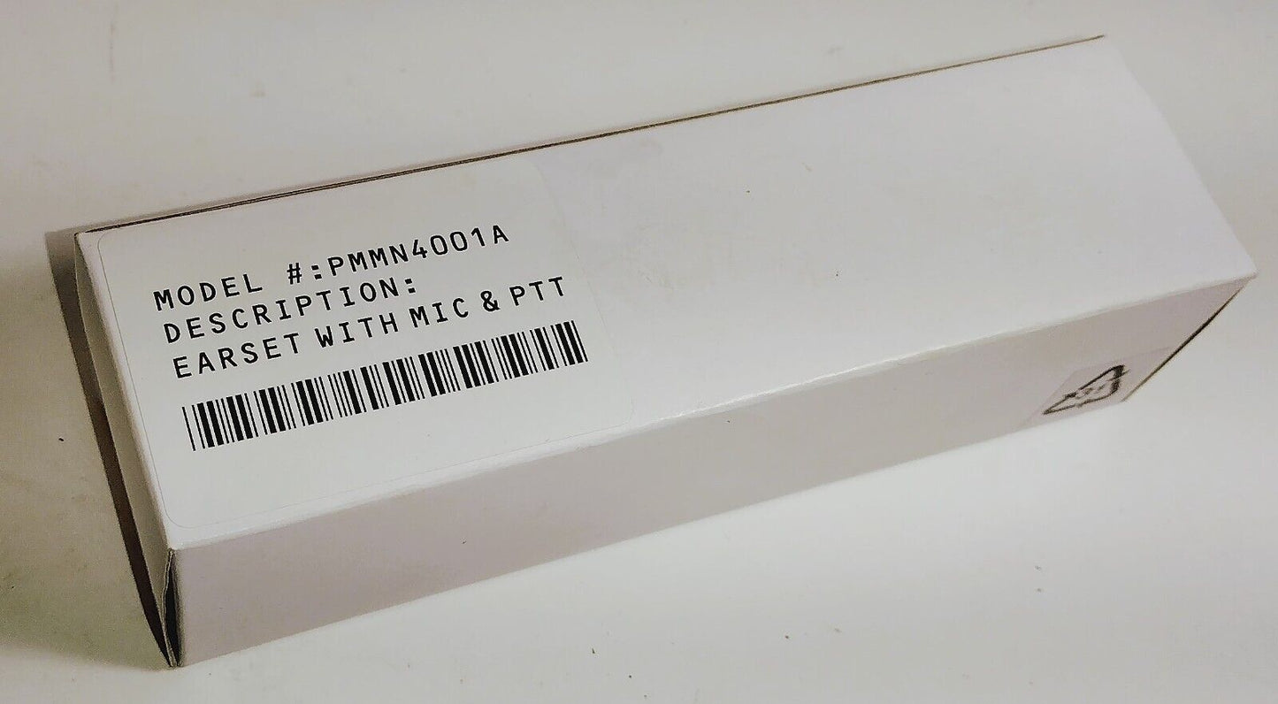 MOTOROLA OEM Earset Boom Microphone InLine PTT Push-to-Talk PMMN4001A earpiece