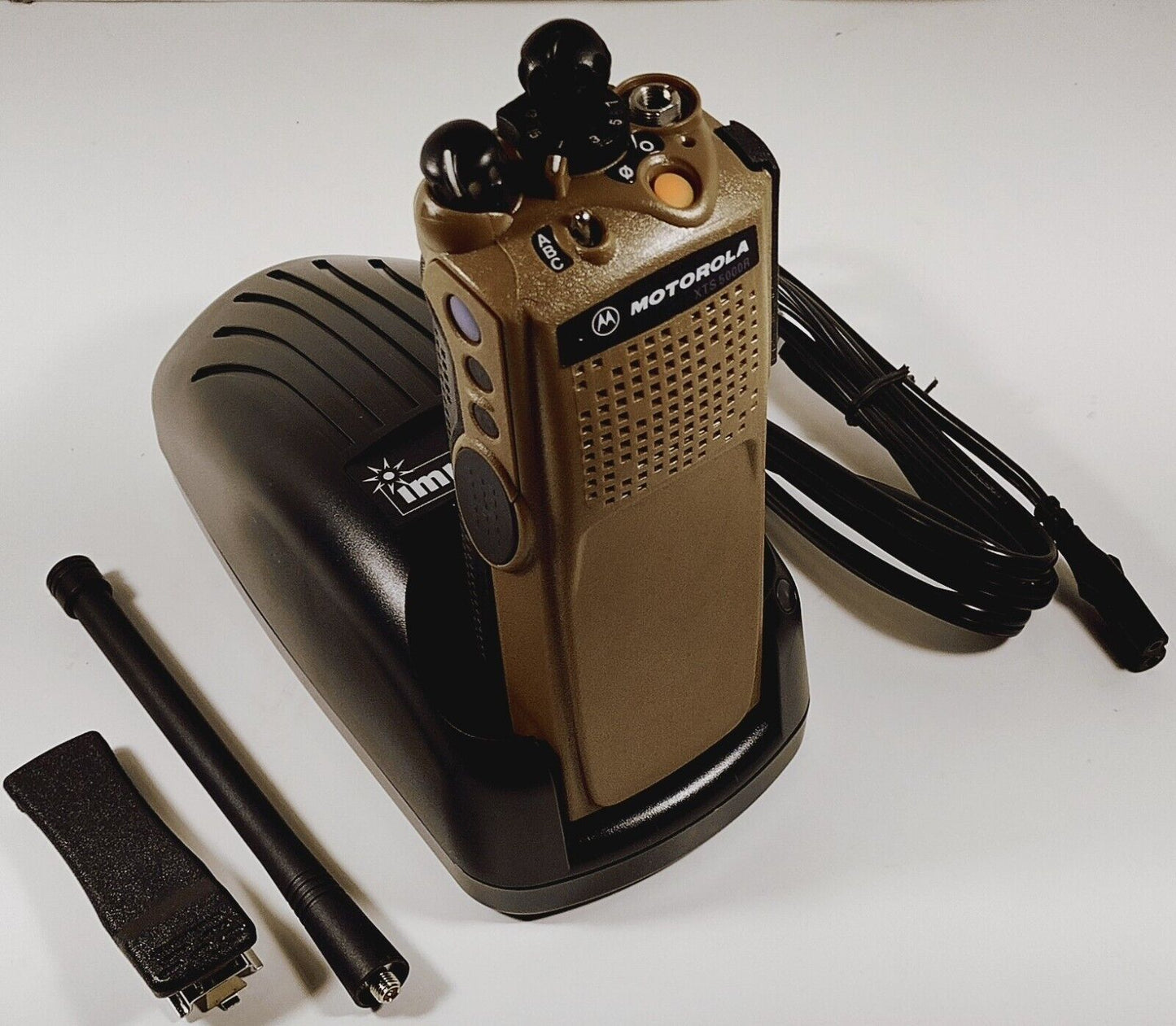 Motorola XTS 5000 VHF 136-174 MHz P25 Radio SMARTzone SMARTnet ADP H18KEC9PW5AN