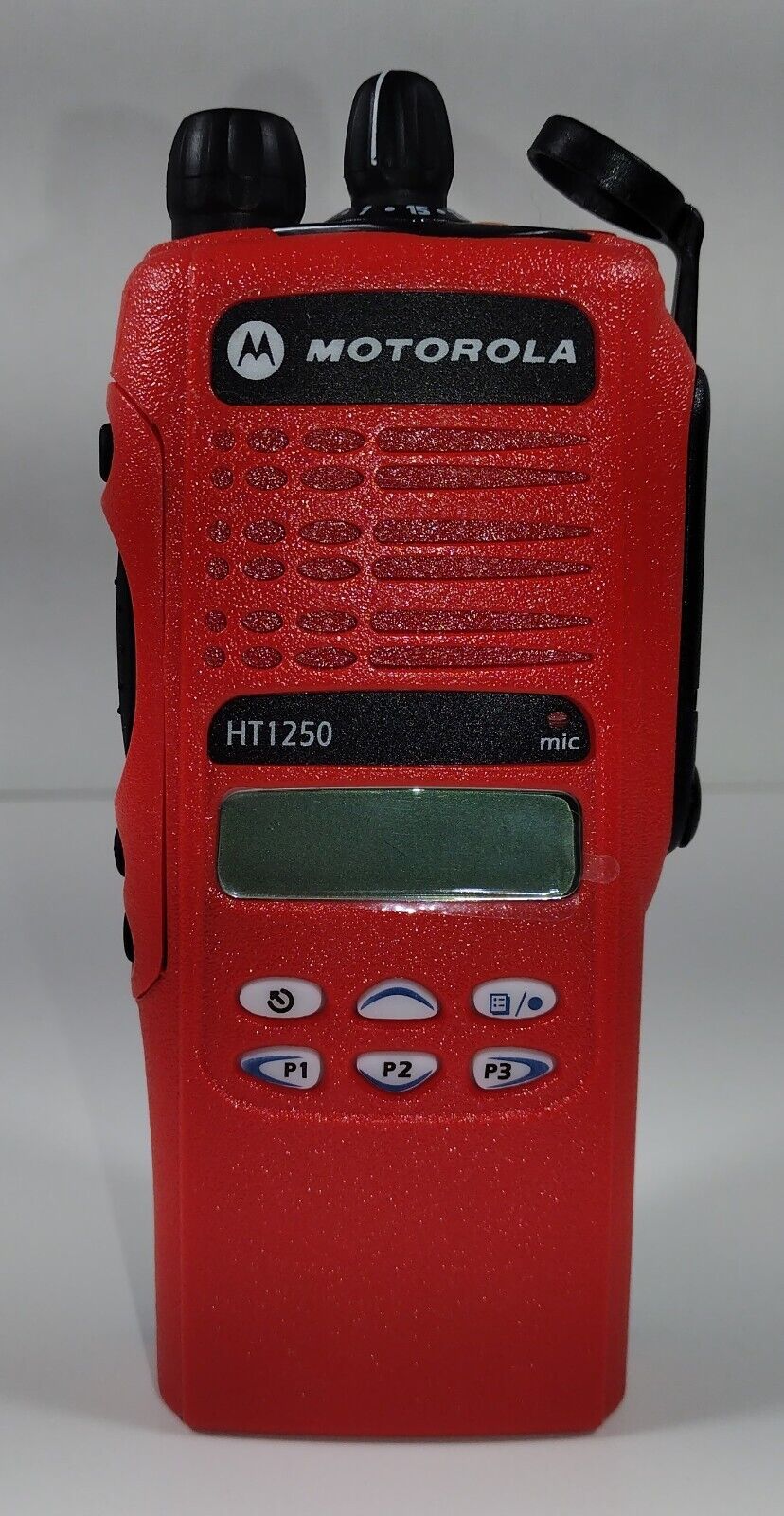 MOTOROLA HT1250 UHF 403-470 MHz Police Fire EMS Two-Way Radio AAH25RDF9AA5AN