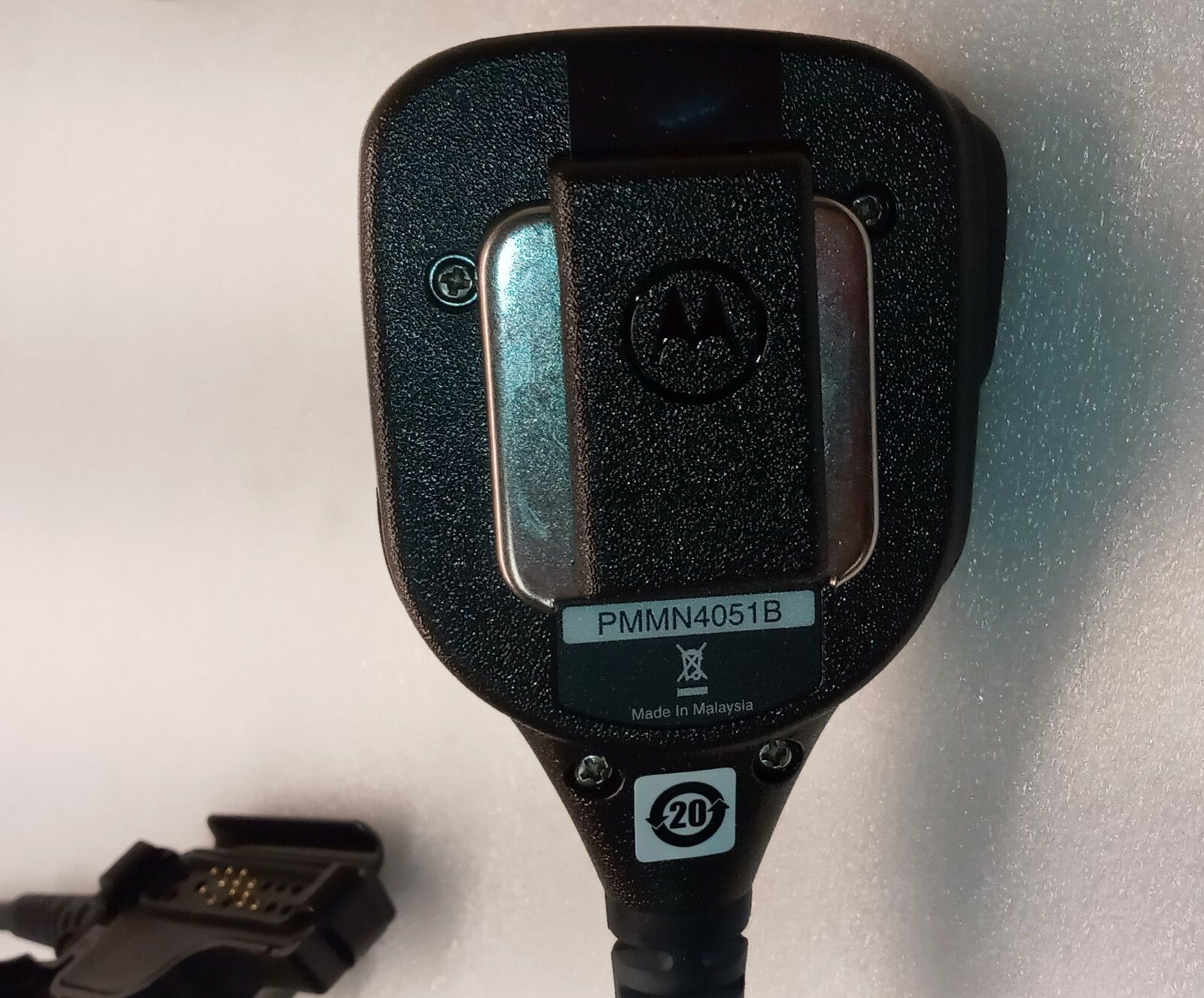 OEM Motorola PMMN4051B Windporting Two Way Radio Speaker Microphone XTS50002