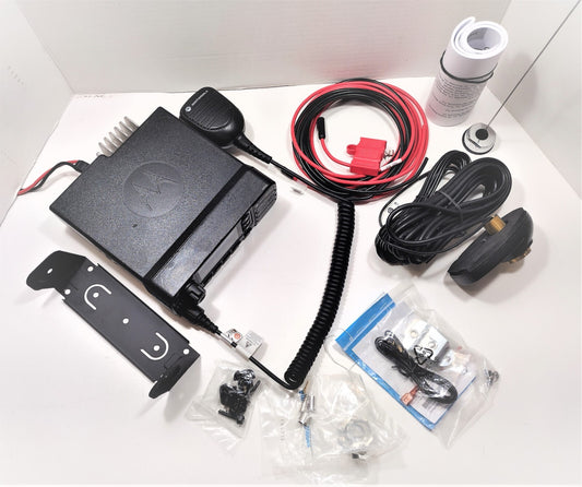 Motorola XPR5550 UHF Mobile Two-Way Radio AAM28QPN9KA1AN & FULL ACCESSORY KIT0