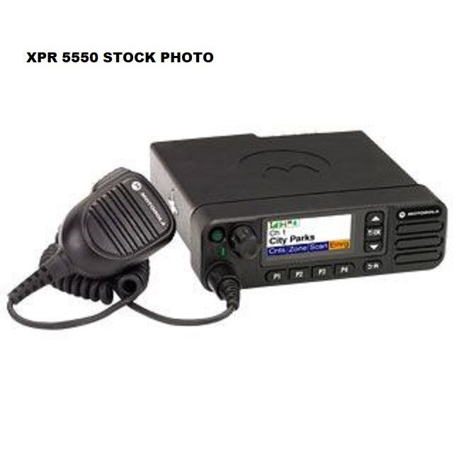 Motorola XPR5550 UHF Mobile Two-Way Radio AAM28QPN9KA1AN & FULL ACCESSORY KIT1