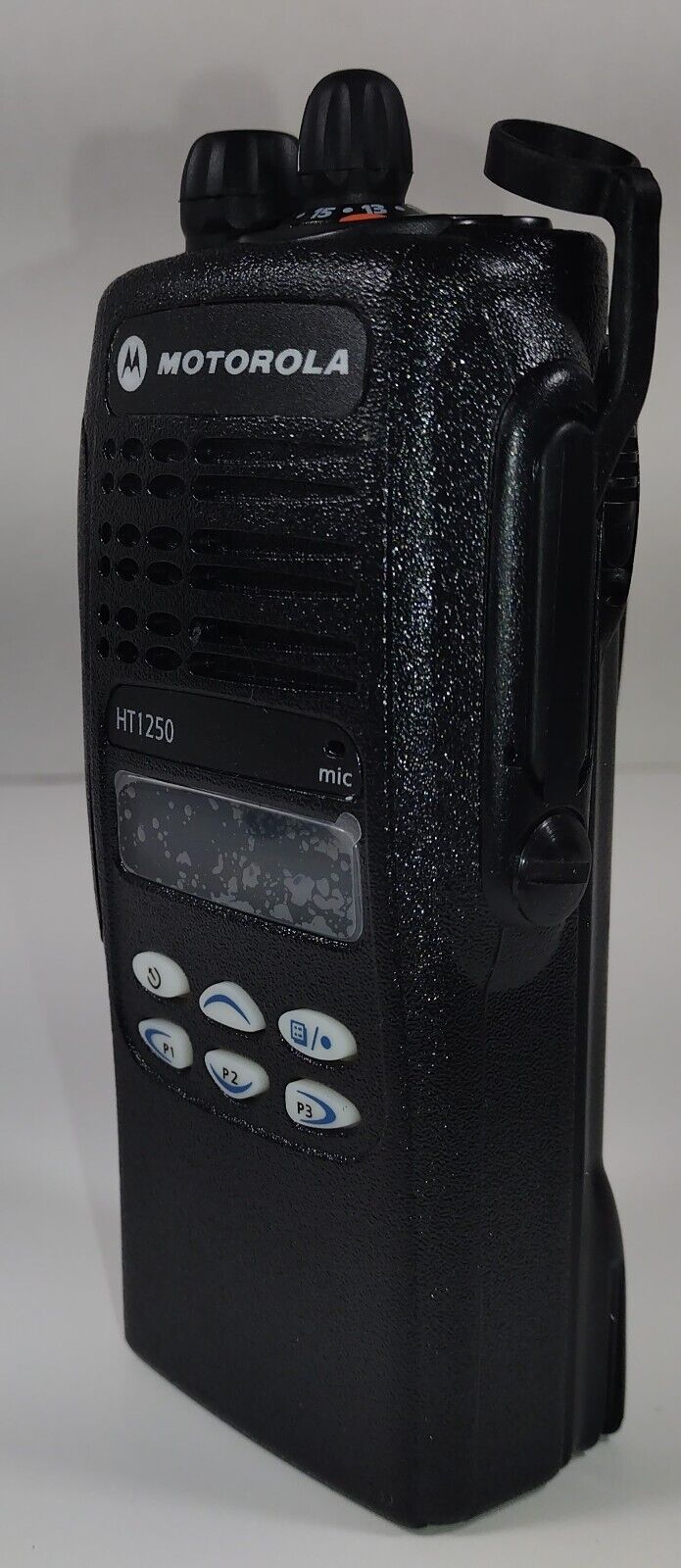 MOTOROLA HT1250 UHF 403-470 MHz Police Fire EMS Two-Way Radio AAH25RDF9AA5AN