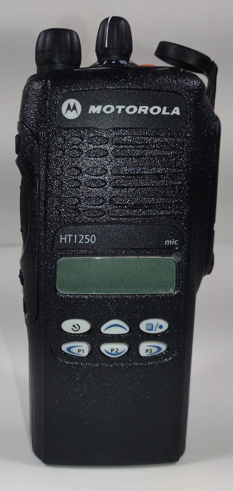 MOTOROLA HT1250 VHF 136-174MHz Police Fire EMS Two-Way Radio AAH25KDF9AA5AN