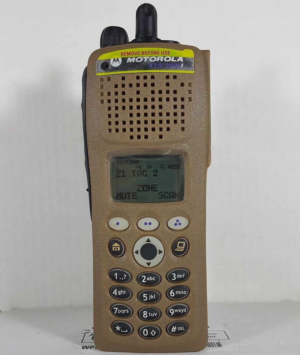 MOTOROLA XTS2500 III VHF 136-174 MHz Military Police Fire EMS Digital Radio XTS