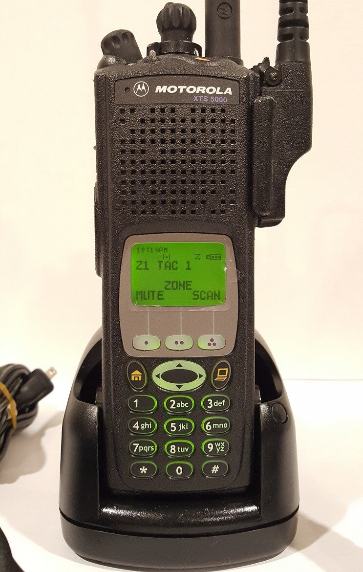 MOTOROLA XTS5000 III VHF AES-256 P25 Digital two way Radio H18KEH9PW7AN OEM case0