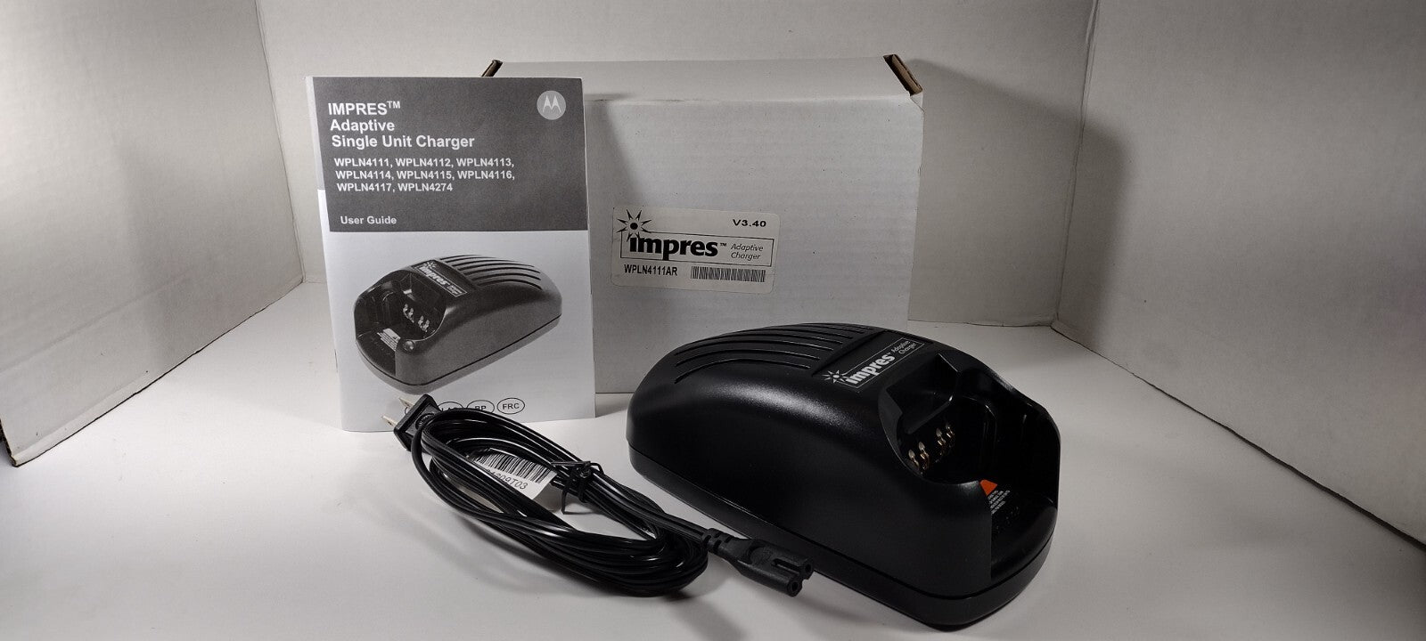 Motorola Impres WPLN4111AR Adaptive Battery Charger XTS2500 XTS5000 V3.400