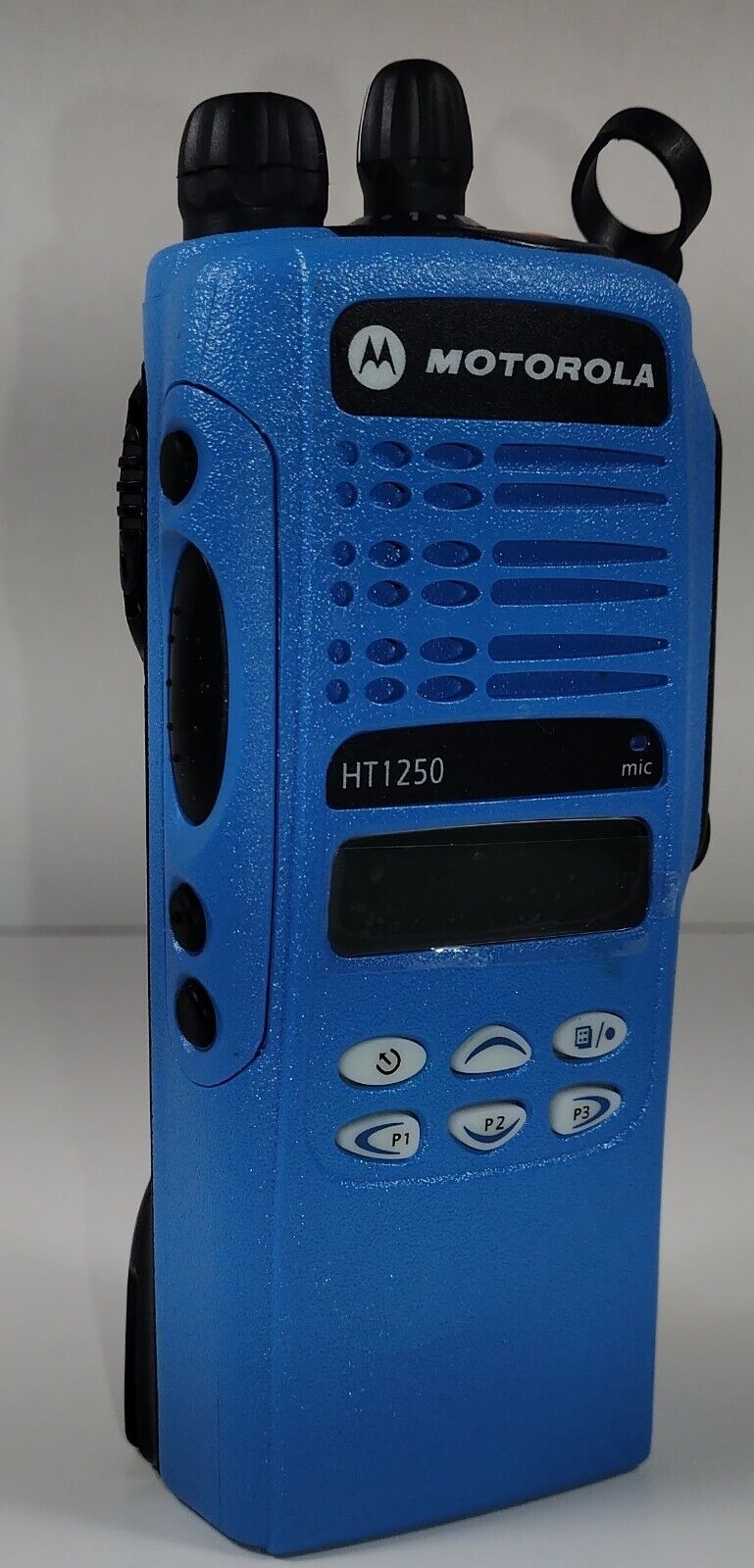 MOTOROLA HT1250 UHF 450-520 MHz Police Fire EMS Two-Way Radio AAH25SDF9AA5AN