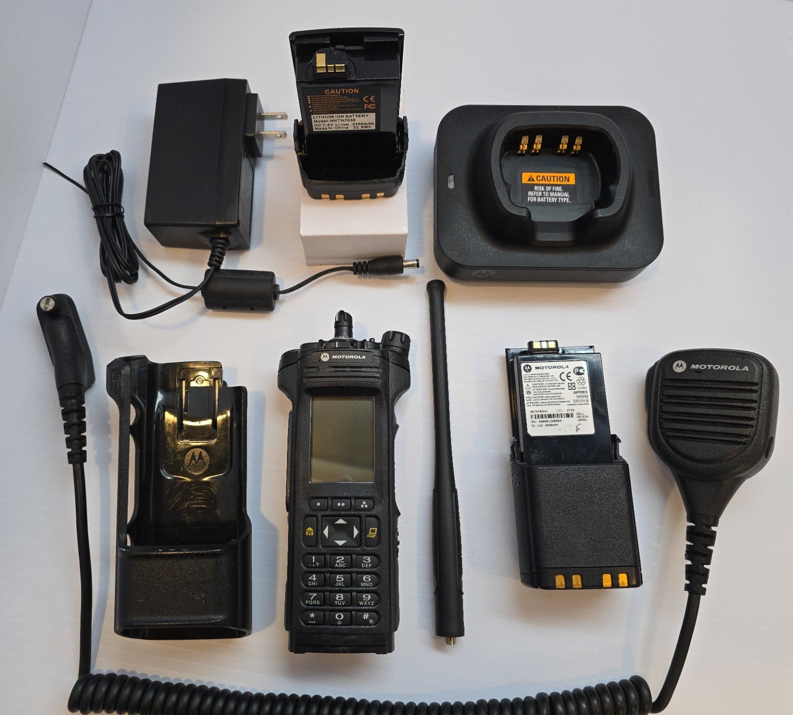 MOTOROLA APX7000 DIGITAL RADIO P25 TDMA H97TDG9PW1AN AES-256 APX 7000 Dual Band0