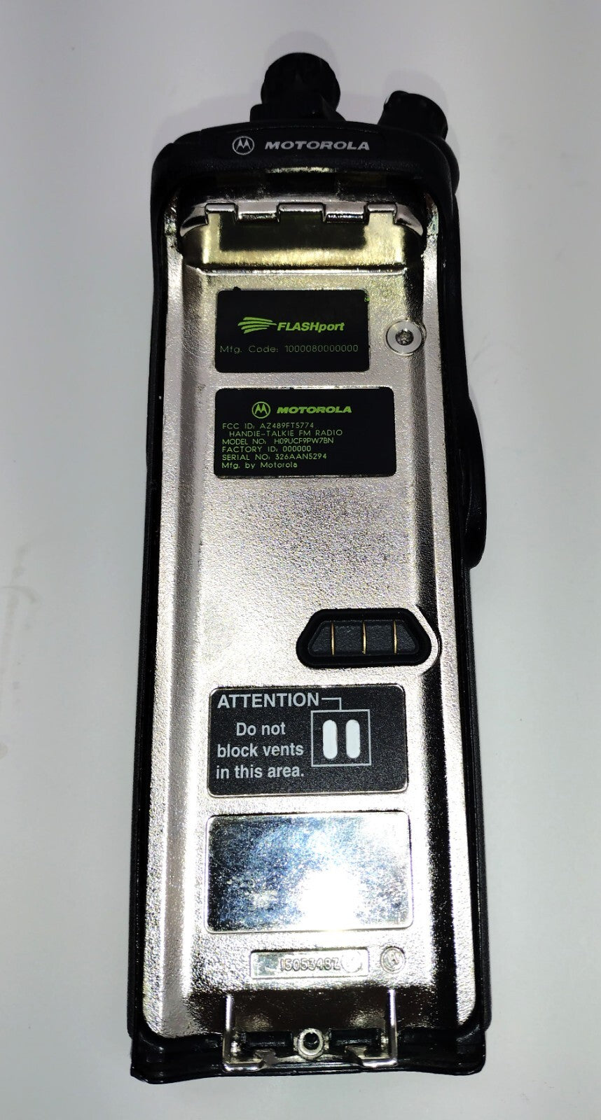 Motorola XTS 3000 16CH H09UCF9PW7BN 800MHz Two Way Radio & Accessory Kit20