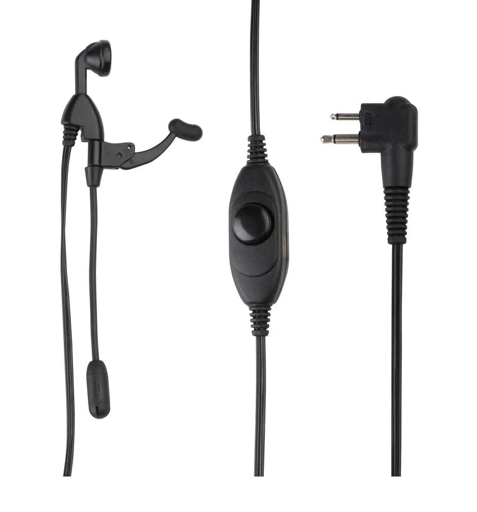 MOTOROLA OEM Earset Boom Microphone InLine PTT Push-to-Talk  PMMN4001A earpiece