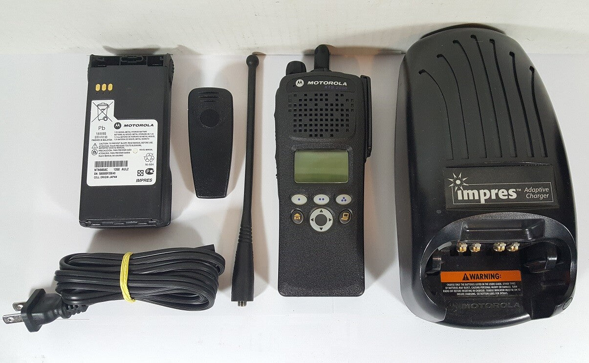 Motorola XTS2500 VHF 136-174MHz P25 AES-256 Two Way Digital Radio H46KDF9PW6BN0