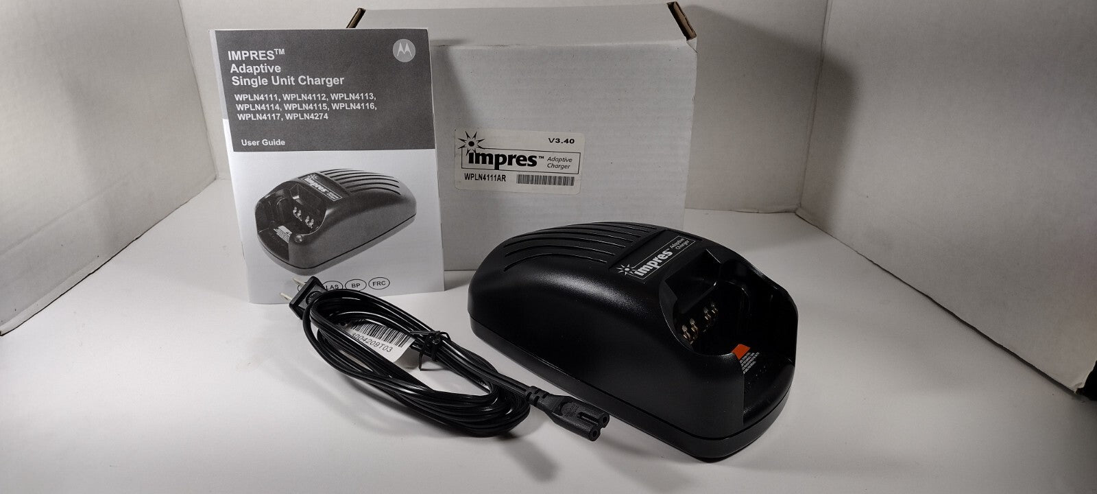 Motorola Impres WPLN4111AR Adaptive Battery Charger XTS2500 XTS5000 V3.405