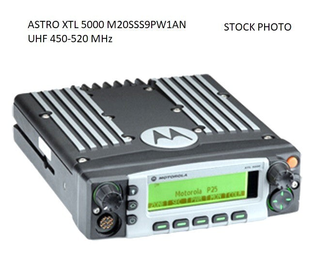 Motorola XTL5000 DIGITAL MOBILE RADIO UHF 450-520 MHz M20SSS9PW1AN & Accessories13