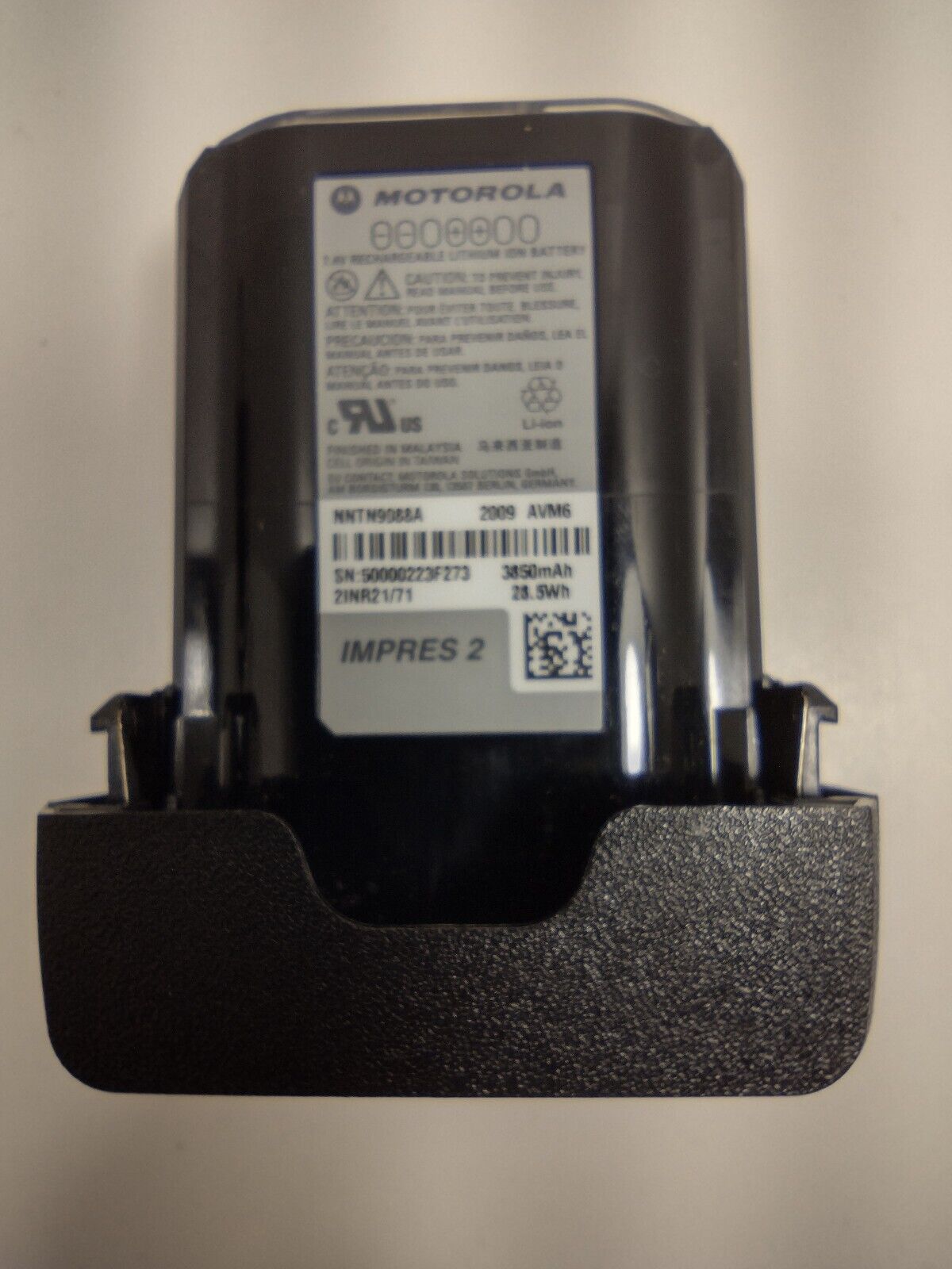 Genuine Motorola IMPRES 2 NNTN9088A NNTN9088 Battery 3850 mAh UL DIV 2 APX NEXT