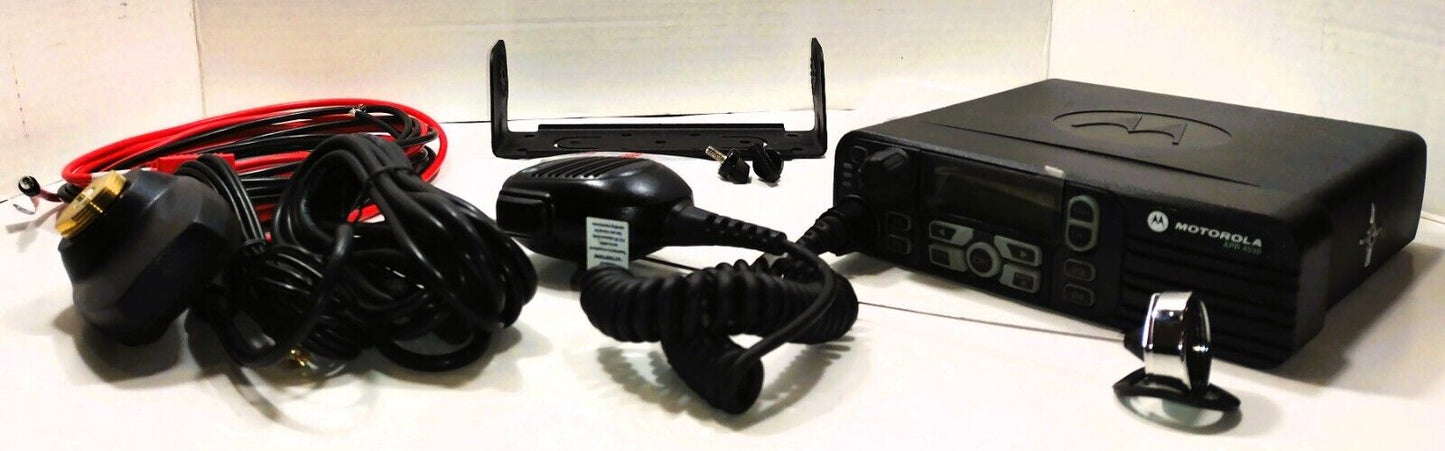 Motorola XPR4550 VHF Mobile Two-Way Radio AAM27JQH9LA1AN & ACCESSORY KIT W/ GPS