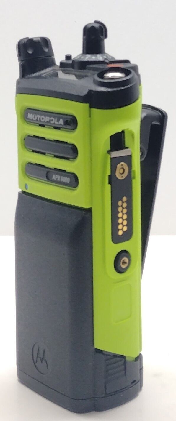 Motorola APX 6000 1.5 UHF 380-470 MHz Two Way Radio P25 TDMA GPS BT H98QDD9PW5BN